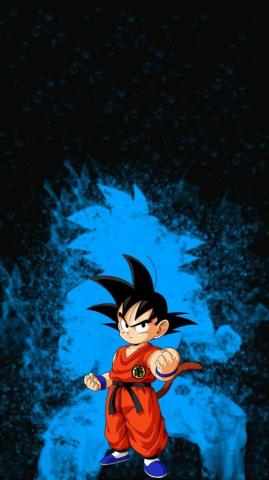 Top Best Kid Goku iPhone Wallpaper
