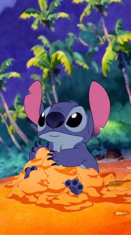 Stitch Phone Background