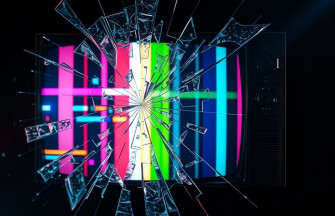 Broken Tv Screen Wallpaper