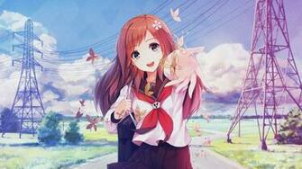 Anime Girl Wallpaper Top Background