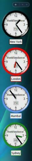Worldtimeserver Gadget Allows Users Of Microsoft Windows Or