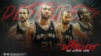 San Antonio Spurs The Destroyers Wallpaper By Michaelherradura On