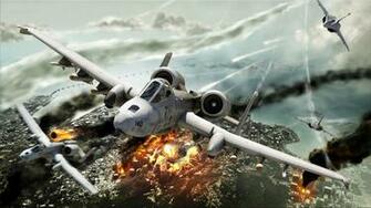 Artwork Dogfight Dassault Rafale Fairchild A A10 Warthog
