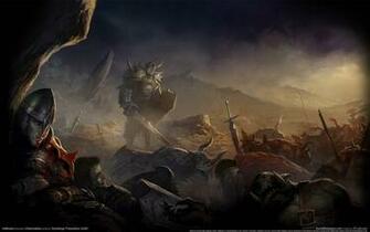 The Last Warrior Left After Battle Wallpaper