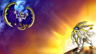 Solgaleo And Lunala HD Wallpaper Background Image