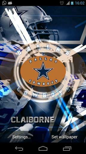 Dallas Cowboys Live Wallpaper App For Android