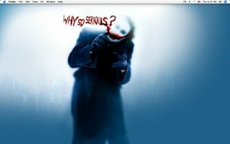 The Dark Knight Files Why So Serious Wallpaper Series