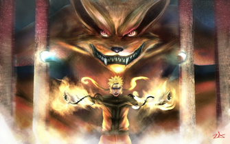 Anime Naruto Uzumaki Kurama Wallpaper