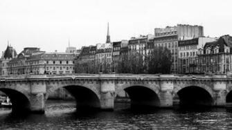 Black And White Paris Wallpaper HD Pretty