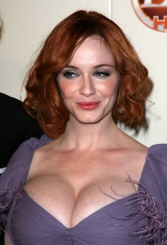 Boobs Christina Wallpaper Hendricks Big