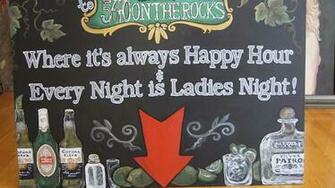 Funny Bar Chalkboard Signs Desktop Wallpaper