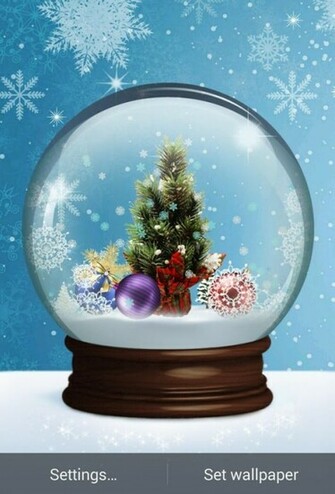 Snow Globe Live Wallpaper Android Apps On Google Play