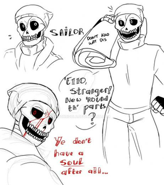 Undertale Oc Sailor By Vonriddle