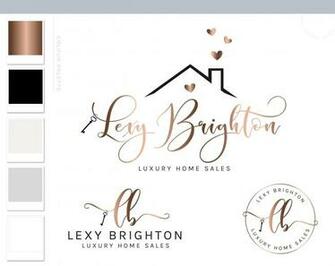 Lexy Brighton Logo Set Macarons And Mimosas