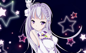 Emilia And Pack Wallpaper