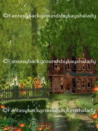 Digital Fantasy Background Png Tube Files
