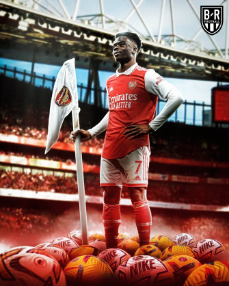 B R Football On X Official Bukayo Saka Wins Premier League
