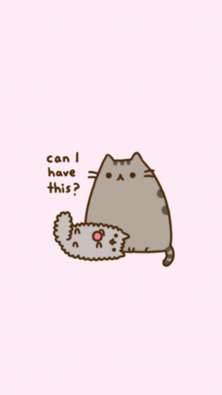 Cute Pusheen Wallpaper