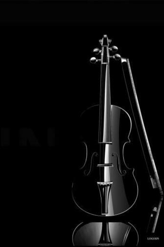Beautiful Violin Wallpaper Simply iPhone