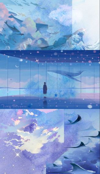 Blue Aesthetic Wallpaper