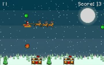 Droppin Santa Is An Bit Retro Xmas Game For Android Present