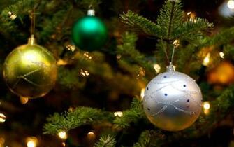 Wallpaper Christmas Balls