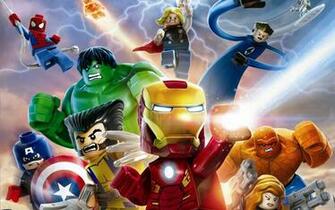 Lego Marvel Super Heroes HD Wallpaper Background Image