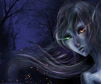 Night Elf Wallpaper By Darrachese