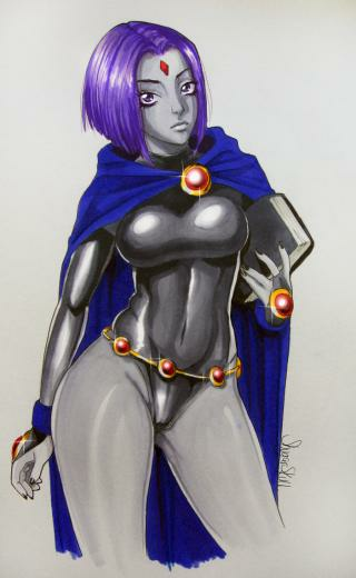 Raven By Shugarsketch