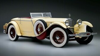 Good Looking Mercedes Benz Classic Car HD Wallpaper