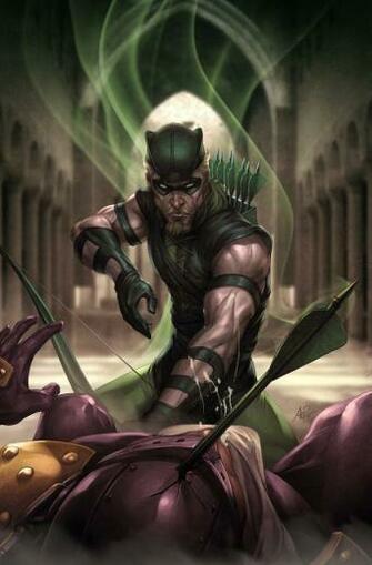 Dc Comics Green Arrow Artgerm HD Wallpaper Cartoon Animation