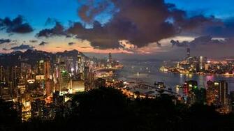 Super Hong Kong Panorama HD Wallpaper 4k