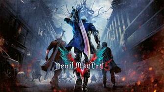 The Three Playable Characters Wallpaper From Devil May Cry
