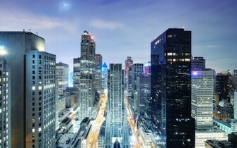 City Wallpaper Cityscapes Night Buildings Traffic