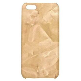 Light Brown Paper Bag Texture Background Wallpaper iPhone 5c Cases