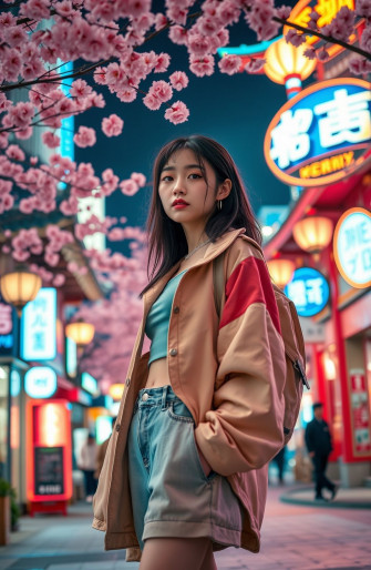 Korean Girl Wallpaper
