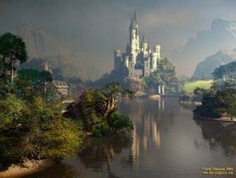 Wallpaper Image Castle Fantasy Art Mixed Media Computer Desktop