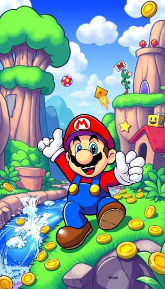 Mario Phone Wallpaper