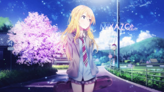 Kaori Miyazono Computer Wallpaper Desktop Background