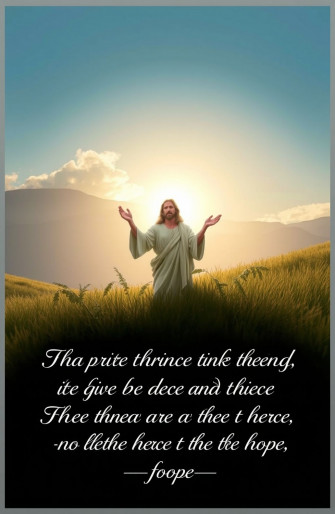 Jesus Wallpaper With Bible Verses