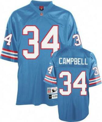 Pin Earl Campbell Houston Oilers Jersey