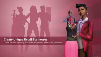 The Sims Wallpaper Get To Work Retail