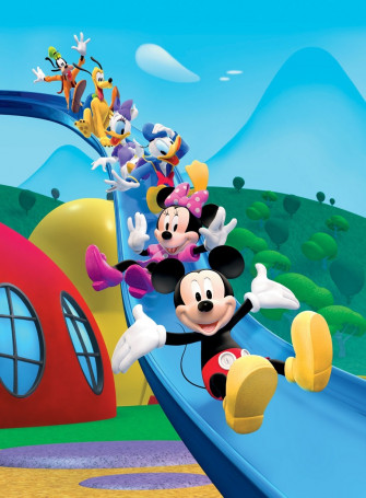 Mickey Mouse Clubhouse Characters Back To Front Goofy Pluto Daisy