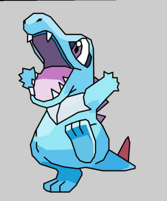Totodile HD By Skeletrik