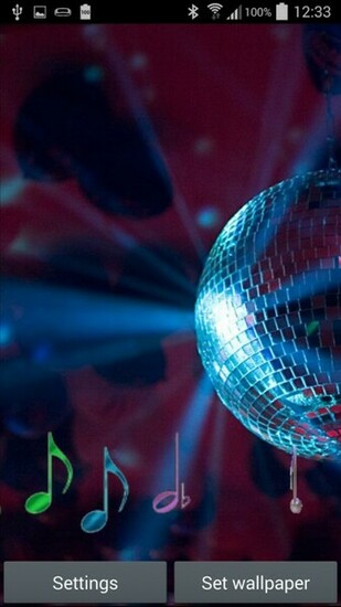 Description Disco Ball Animated Wallpaper