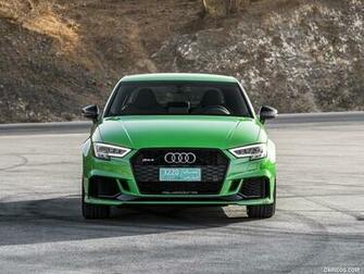 Audi Rs3 Sedan Color Viper Green Front HD Wallpaper