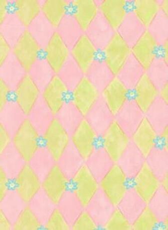Pink And Yellow Daisy Harlequin Wall Paper The Frog Princess