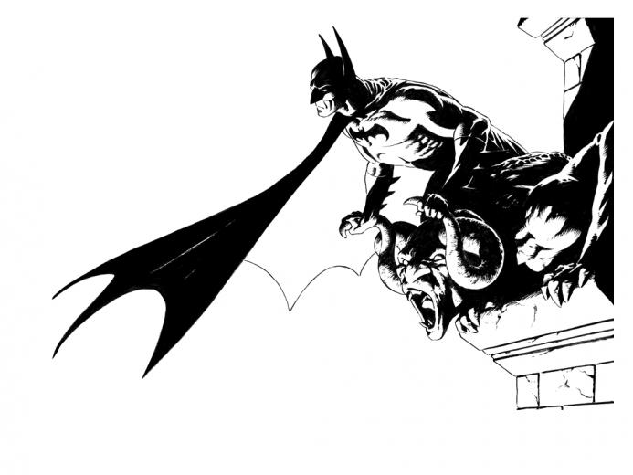 Batman Image Black And White Wallpaper Photos
