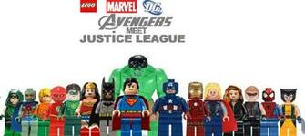Lego Avengers Meet Justice League By Steveirwinfan96