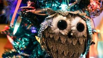 Wallpaper New Year Christmas Tree Toy